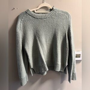 Abercrombie sage green knit sweater